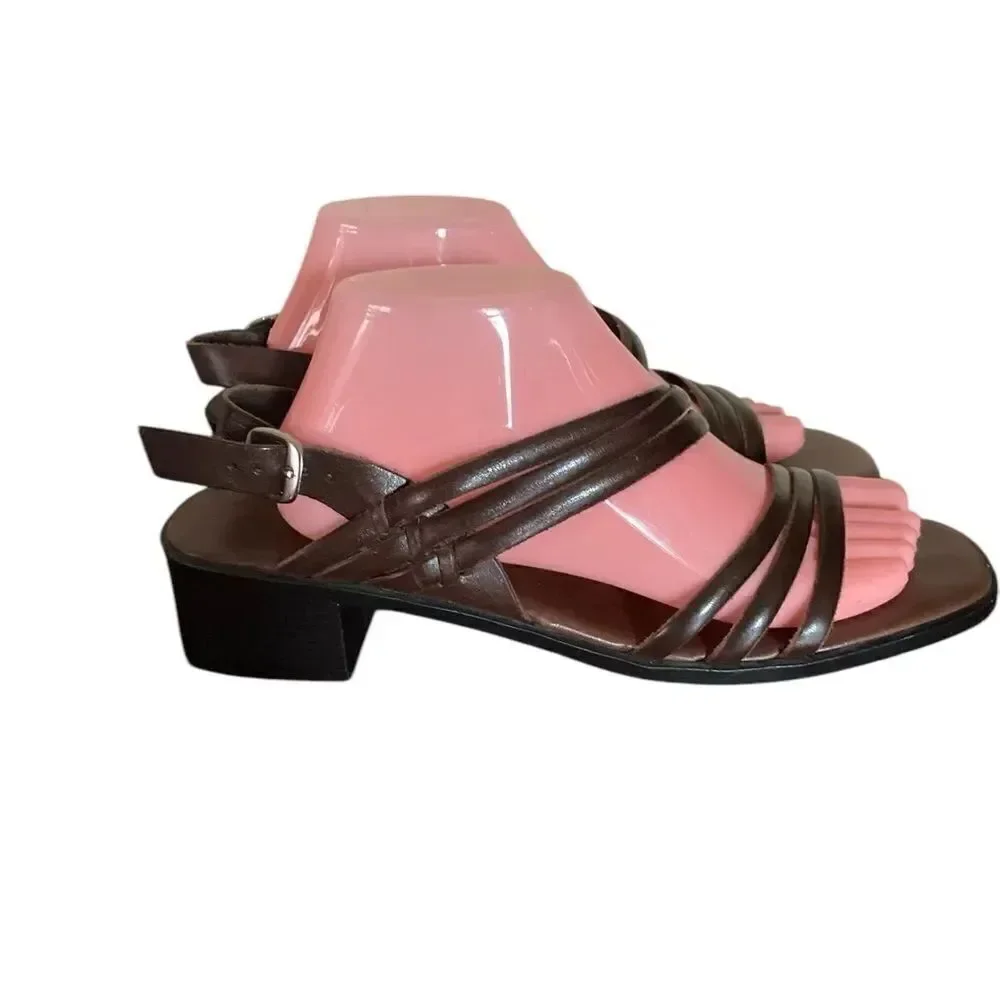 Leather Sandals Woman's Size 11